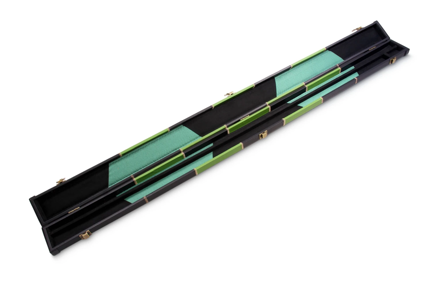 Cue & Case Deluxe 3/4 CHEQUERED Cue Case With Plastic Ends And Horizontal Chalk Compartment 19 Cue & Case Deluxe 3/4 CHEQUERED Cue Case With Plastic Ends And Horizontal Chalk Compartment - Image 17