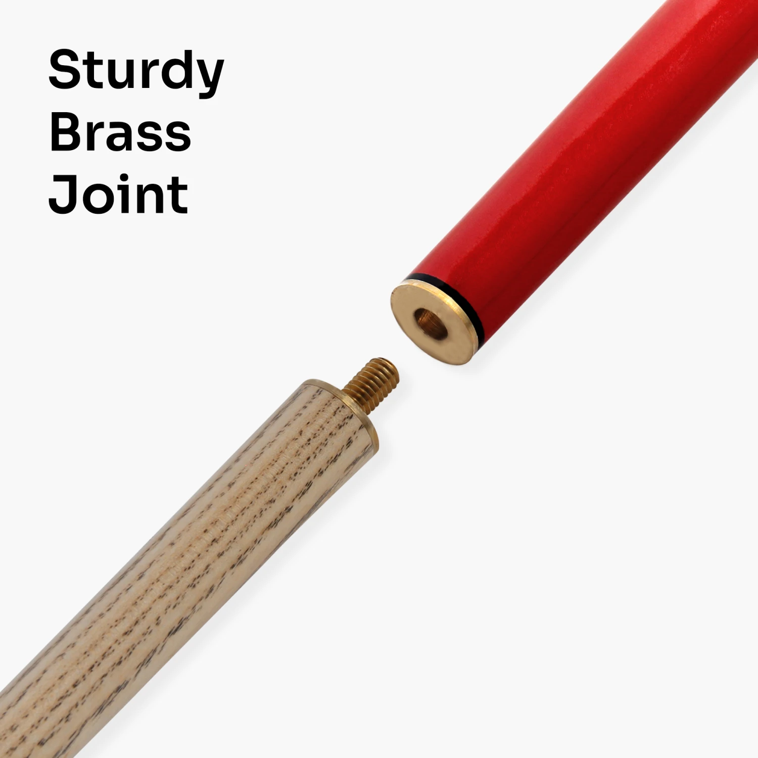 Jonny 8 Ball Jonny 8 Ball 42Inch RUBY RED JET JUNIOR 2pc ASH Snooker Pool Cue 9mm Elk Master 5 Jonny 8 Ball Jonny 8 Ball 42Inch RUBY RED JET JUNIOR 2pc ASH Snooker Pool Cue 9mm Elk Master - Image 3