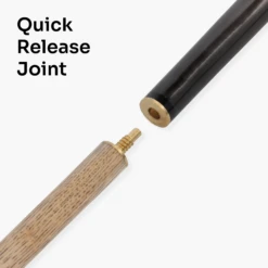 Jonny 8 Ball Jonny 8 Ball 57 Inch BLACK JET-PRO 2pc Ash Pool Cue With 8mm Elk Master Tip -Slok Billiards Equipment Store 3 ff574518 d76b 49ac 8f01 1411663882ac