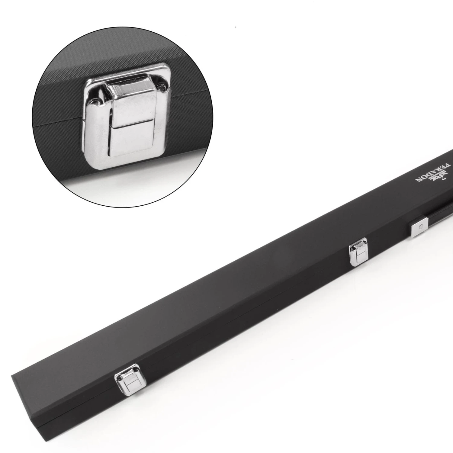 Peradon Peradon Foam Interior Hard 3/4 Snooker Cue Case - 132cm 3 Peradon Peradon Foam Interior Hard 3/4 Snooker Cue Case - 132cm