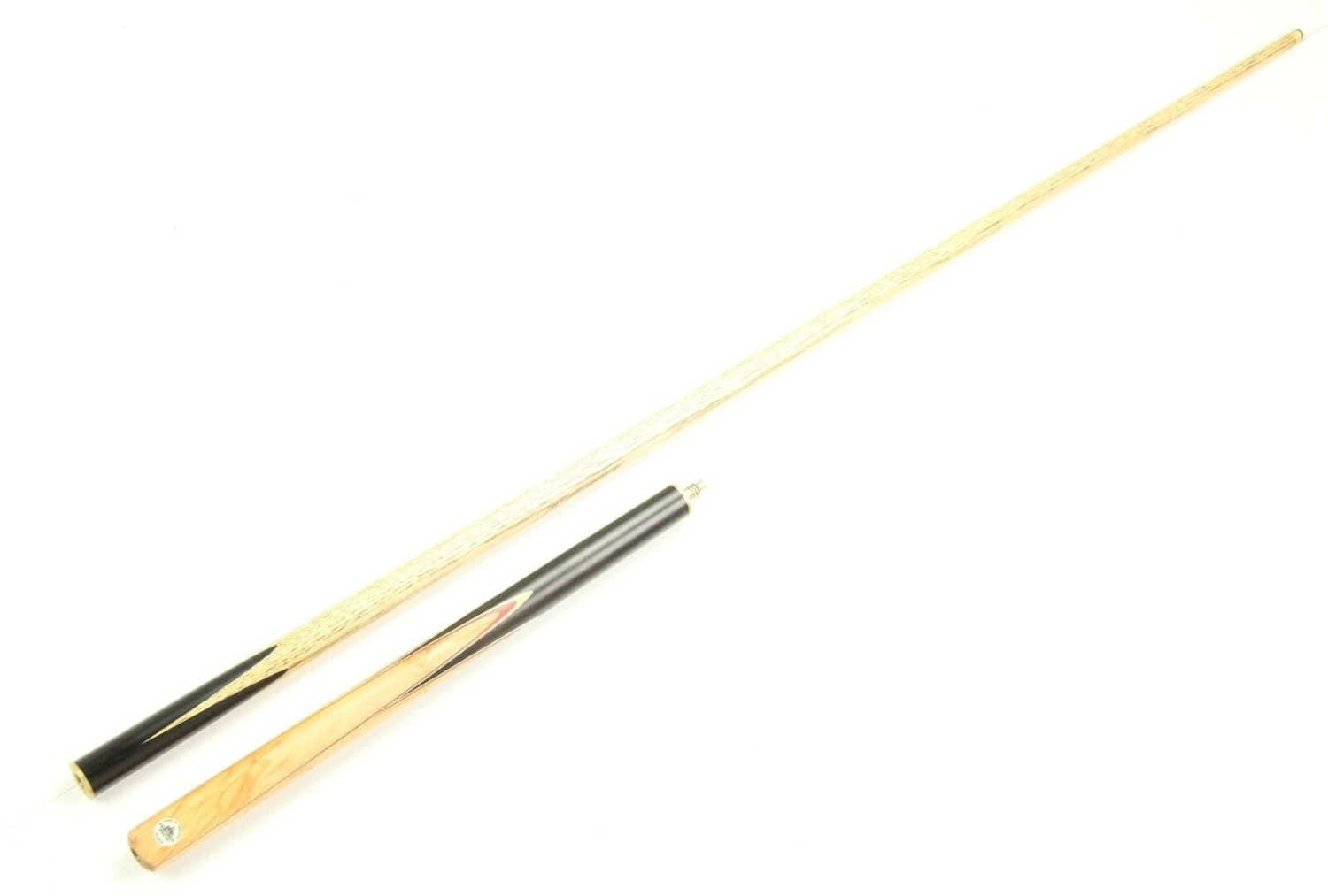 Peradon Peradon KING 58" Hand Spliced Genuine Ebony Ash 3/4 Jointed Pool Cue, 9.5mm Tip 4 Peradon Peradon KING 58" Hand Spliced Genuine Ebony Ash 3/4 Jointed Pool Cue, 9.5mm Tip - Image 2