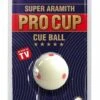 Aramith ARAMITH Pro-Cup Red Spotted AMERICAN Pool Cue Ball 2 1/4 Inch - Blister Pack