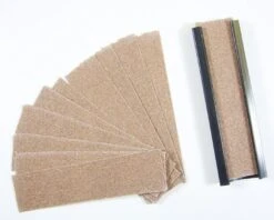 Peradon Peradon 4 Inch Cue Tip Shaper & 10 Sandpaper Shaping Pads