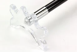 Jonny 8 Ball 57 Inch Jonny 8 Ball Black Carbon 2pc SLIM LINE Snooker CUE REST And CLEAR Rest Head - Transportable -Slok Billiards Equipment Store 47024097