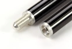 Jonny 8 Ball 57 Inch Jonny 8 Ball Black Carbon 2pc SLIM LINE Snooker CUE REST And CLEAR Rest Head - Transportable -Slok Billiards Equipment Store 47024099