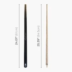 BCE BCE Christophe Lambert 48 Inch JUNIOR CHAMPION 2 Piece English Pool Cue And Case Set 8.5mm Tip -Slok Billiards Equipment Store 48ChristopheJuniorSleeve5