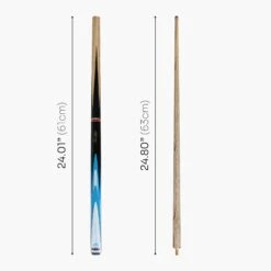 BCE BCE Mark Selby Shockwave 48 Inch 2 Piece Kids Snooker Pool Cue And Case Set 9.5mm Tip -Slok Billiards Equipment Store 48Shockwave5