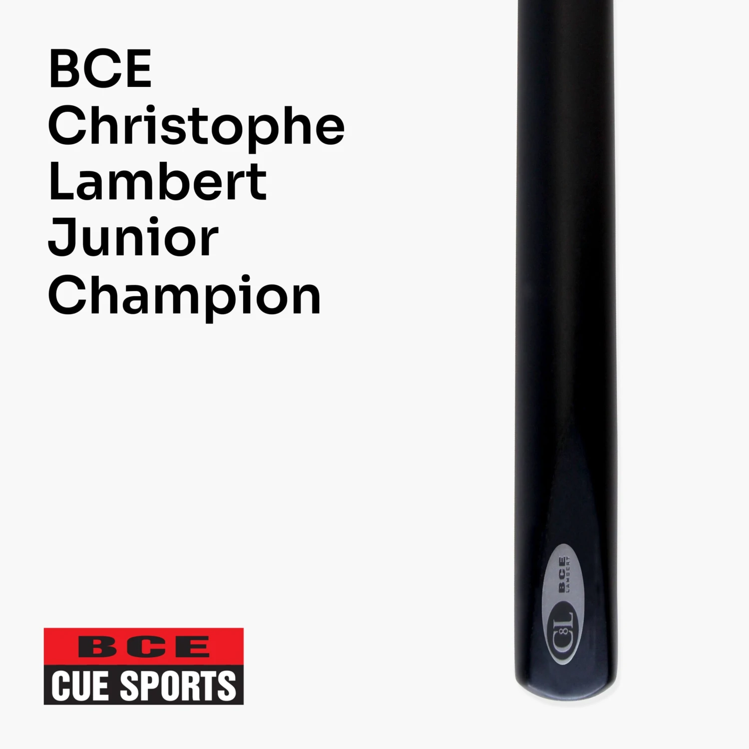 BCE BCE Christophe Lambert 48 Inch JUNIOR CHAMPION 2pc English Pool Cue - 8.5mm Tip 4 BCE BCE Christophe Lambert 48 Inch JUNIOR CHAMPION 2pc English Pool Cue - 8.5mm Tip - Image 2