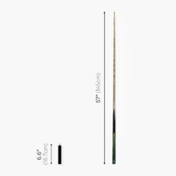 Baize Master Baize Master 1 Piece GREEN JESTER 57 Inch Ash Snooker Pool Cue With 9.5mm Tip -Slok Billiards Equipment Store 4 38afb1e2 c466 4dd5 821c 74afbef0f3c6
