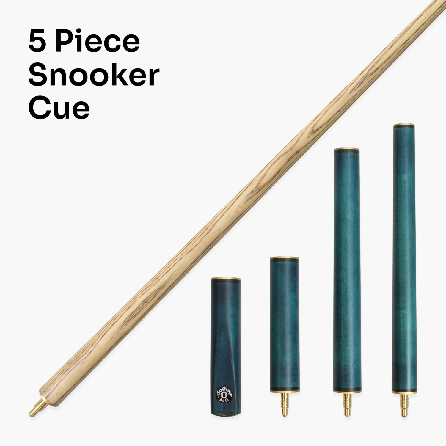 Jonny 8 Ball Jonny 8 Ball COMBI Length Adjustable 5 Piece Ash Snooker Pool Cue – 9mm Tip 22 Jonny 8 Ball Jonny 8 Ball COMBI Length Adjustable 5 Piece Ash Snooker Pool Cue – 9mm Tip - Image 20