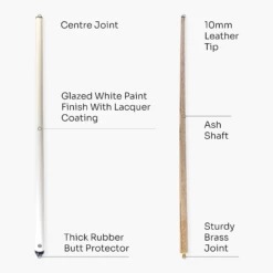 Jonny 8 Ball Jonny 8 Ball WHITE JET JUNIOR 36 Inch 2 Pc Ash Pool Snooker Cue - 10mm Tip 12 Jonny 8 Ball Jonny 8 Ball WHITE JET JUNIOR 36 Inch 2 Pc Ash Pool Snooker Cue - 10mm Tip -Slok Billiards Equipment Store 4 9626825c db51 4bd3 846d 7a66d76fe8ec