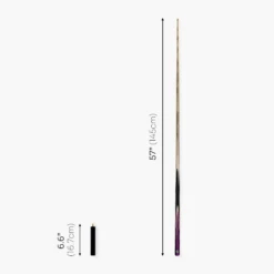 Baize Master Baize Master 1 Piece PURPLE JESTER 57 Inch Ash Snooker Pool Cue With 9.5mm Tip -Slok Billiards Equipment Store 4 c04a6ac0 1078 4776 a291 5301a01ae968
