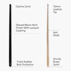 Jonny 8 Ball Jonny 8 Ball 42 Inch BLACK JET JUNIOR 2 Pc Ash Pool Snooker Cue - 10mm Tip 12 Jonny 8 Ball Jonny 8 Ball 42 Inch BLACK JET JUNIOR 2 Pc Ash Pool Snooker Cue - 10mm Tip -Slok Billiards Equipment Store 4 c8c2e1cf d2d6 49a9 b4df e95913476388