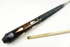 Jonny 8 Ball Jonny 8 Ball 'INCA' 9mm Tip Adjustable 4 Piece Ash Pool Cue & Soft Case -Slok Billiards Equipment Store 51A 8kuhdL