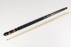 Jonny 8 Ball Jonny 8 Ball 'INCA' 9mm Tip Adjustable 4 Piece Ash Pool Cue & Soft Case -Slok Billiards Equipment Store 51vhL6gdadL