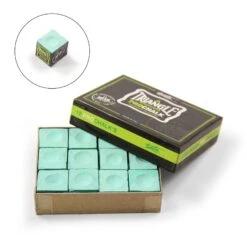 Tweeten NEW! Tweeten Triangle LIGHT GREEN PRO CHALK - Box Of 12 Pieces