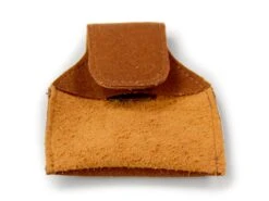 Cue & Case Genuine Suede BROWN Chalk Pouch With Belt Hook - For Snooker & Pool Players 5 Cue & Case Genuine Suede BROWN Chalk Pouch With Belt Hook - For Snooker & Pool Players -Slok Billiards Equipment Store 56558016 1