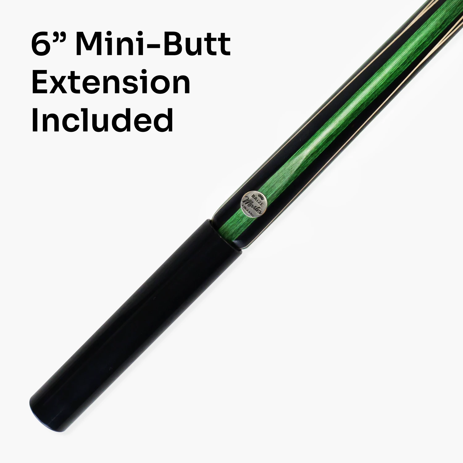 Baize Master Baize Master 3/4 GREEN JESTER 58 Inch Ash Snooker Cue With 9.75mm Tip 7 Baize Master Baize Master 3/4 GREEN JESTER 58 Inch Ash Snooker Cue With 9.75mm Tip - Image 5