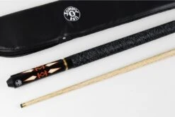 Jonny 8 Ball Jonny 8 Ball 'INCA' 9mm Tip Adjustable 4 Piece Ash Pool Cue & Soft Case -Slok Billiards Equipment Store 61hbBVq0j7L