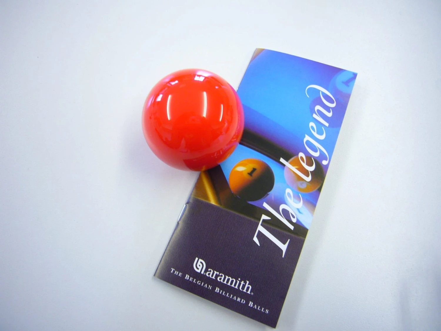 Aramith Aramith Premier 2 Inch Single Pool Ball - RED 4 Aramith Aramith Premier 2 Inch Single Pool Ball - RED - Image 2