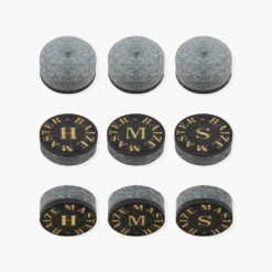 Baize Master Baize Master Pro-Impact Leather Backed Pressed Tips - Pack Of 4 - 10mm Tips -Slok Billiards Equipment Store 6 184be0d3 7947 40e4 ae7f 38c0550eba8e