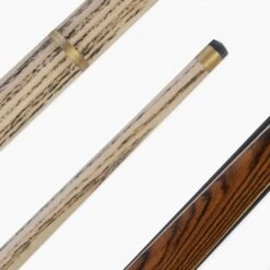 Baize Master Baize Master Kingswood PREMIUM 57 Inch 2 Piece Centre Joint Matching Ash Hand Spliced Snooker Pool Cue With Mini Butt 9.5mm Tip -Slok Billiards Equipment Store 6 91b65ae1 e052 4eef 896a 2dc9d3550ebd