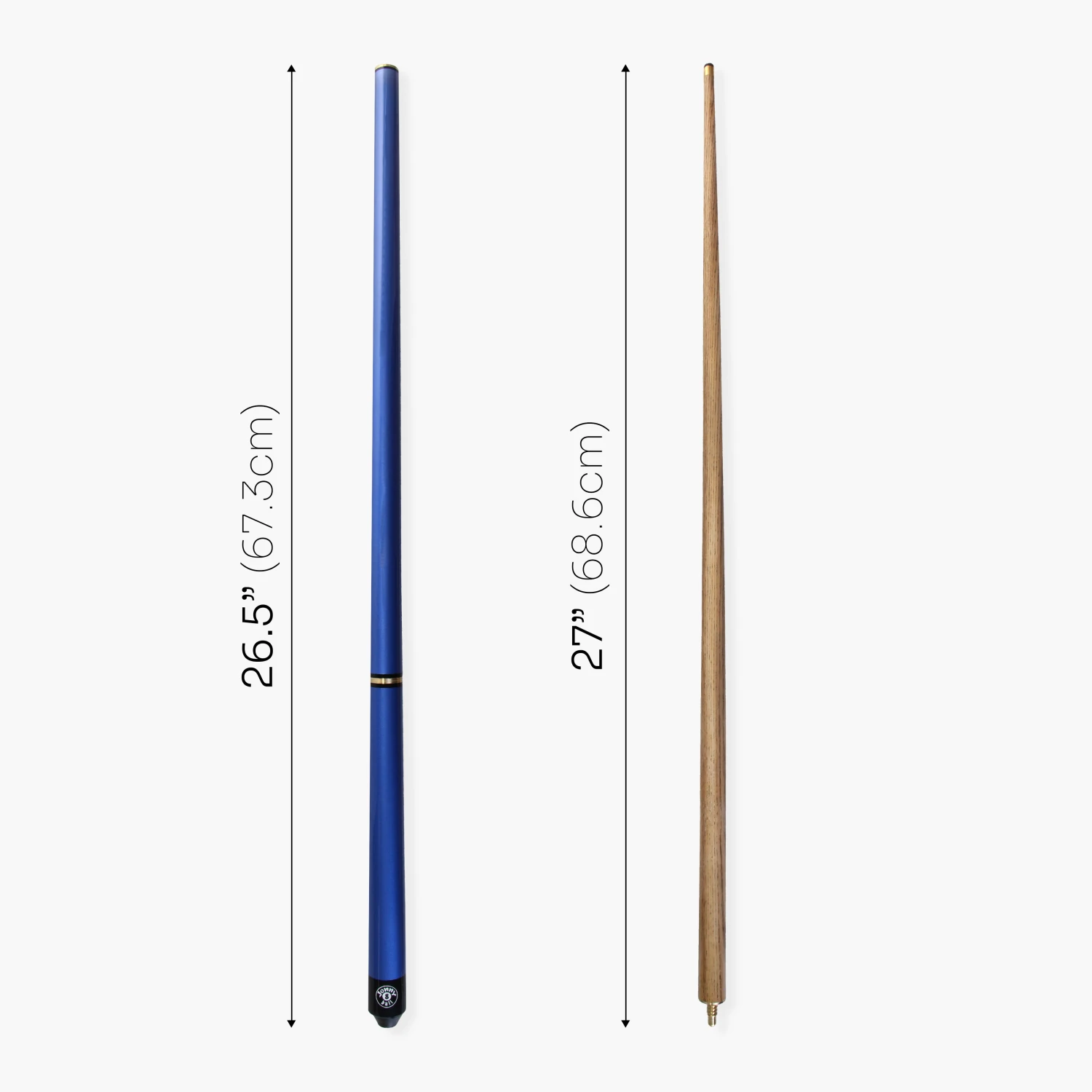 Jonny 8 Ball Jonny 8 Ball 52" BLUE PRO-TRIAD 3 Section Pool Cue - 8mm Elk Master Tip 8 Jonny 8 Ball Jonny 8 Ball 52" BLUE PRO-TRIAD 3 Section Pool Cue - 8mm Elk Master Tip - Image 6