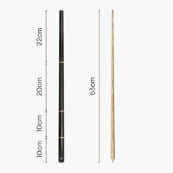 Jonny 8 Ball Jonny 8 Ball JUNIOR COMBI 48 Inch Adjustable 5pc Ash Pool Snooker Cue – 9mm Tip -Slok Billiards Equipment Store 6 d0a19660 e68a 434d 8f83 f16b7aeb0a25