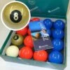 Aramith Exclusive 2" Aramith Premier GOLDEN 8 BALL Edition Red & Blue Pool Balls -Slok Billiards Equipment Store 71eKopOtL e1683126712230