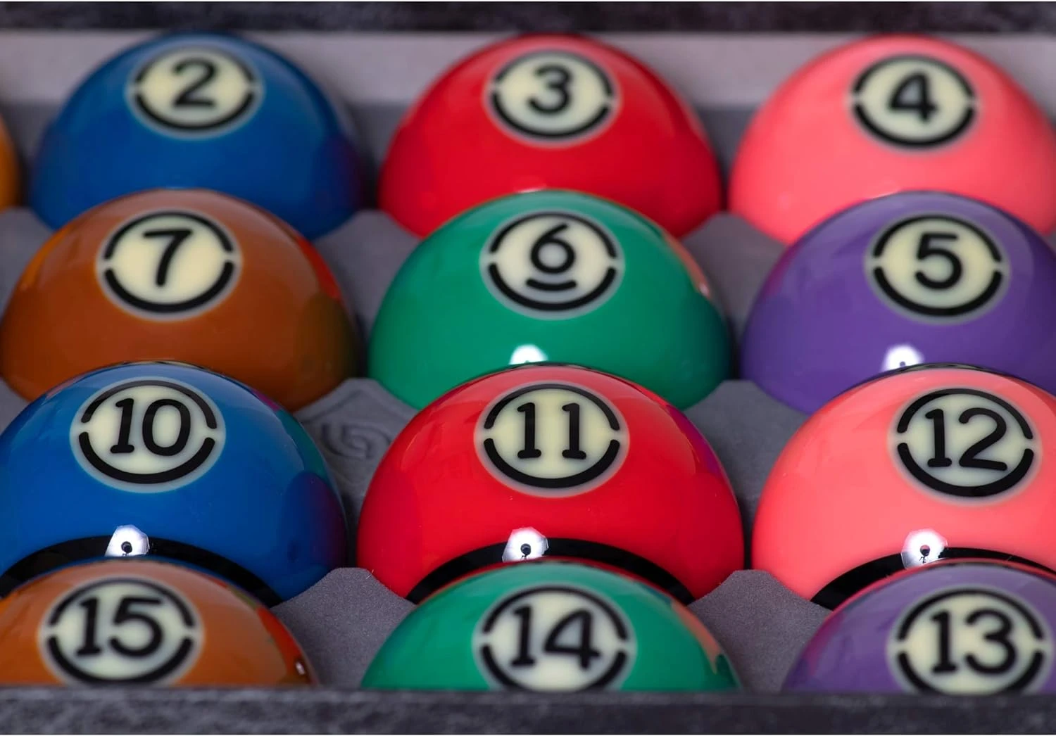 Aramith Super Aramith BLACK EDITION TV Pool Set - 2 1/4 Inch 57.2mm American Pool Balls 6 Aramith Super Aramith BLACK EDITION TV Pool Set - 2 1/4 Inch 57.2mm American Pool Balls - Image 4