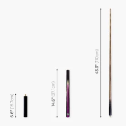 Baize Master Baize Master 3/4 PURPLE JESTER 57 Inch Ash Snooker Pool Cue With 9.5mm Tip -Slok Billiards Equipment Store 7 089b74db 1af4 4661 a551 9328fc5b137b