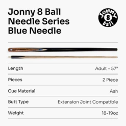 Jonny 8 Ball Jonny 8 Ball NEEDLE 57 Inch 2 Piece Centre Joint English Pool Cue 9mm Tip With Slim Tapered Ash Shaft 28 Jonny 8 Ball Jonny 8 Ball NEEDLE 57 Inch 2 Piece Centre Joint English Pool Cue 9mm Tip With Slim Tapered Ash Shaft -Slok Billiards Equipment Store 7 23bb5ec5 fc42 4293 b3d8 a1911a4aee73