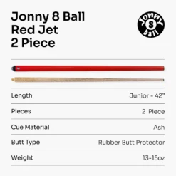 Jonny 8 Ball Jonny 8 Ball 42Inch RUBY RED JET JUNIOR 2pc ASH Snooker Pool Cue 9mm Elk Master 15 Jonny 8 Ball Jonny 8 Ball 42Inch RUBY RED JET JUNIOR 2pc ASH Snooker Pool Cue 9mm Elk Master -Slok Billiards Equipment Store 7 4478bb7d 7093 4a1d 81ef d78c34577bca