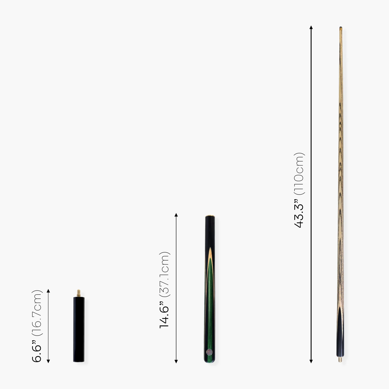 Baize Master Baize Master 3/4 GREEN JESTER 57 Inch Ash Snooker Pool Cue With 9.5mm Tip 9 Baize Master Baize Master 3/4 GREEN JESTER 57 Inch Ash Snooker Pool Cue With 9.5mm Tip - Image 7