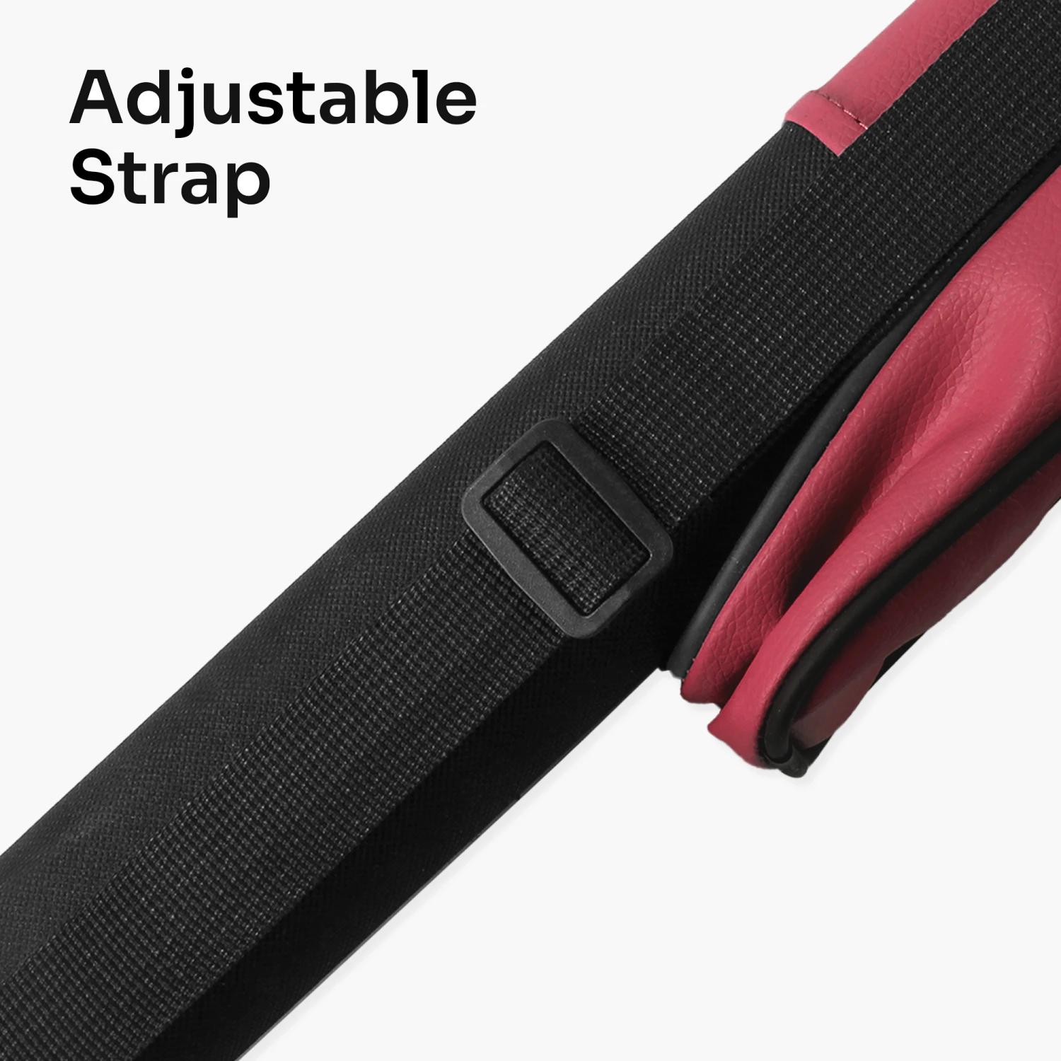 Cue + Case Baize Master Jimmy White 57" 2 Piece Red Conquest Snooker Pool Cue - 9.5mm Tip With Burgundy Tri Tube Case 10 Cue + Case Baize Master Jimmy White 57" 2 Piece Red Conquest Snooker Pool Cue - 9.5mm Tip With Burgundy Tri Tube Case - Image 8