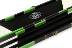 Baize Master Baize Master 1 Piece Wide Patch Snooker Pool Cue Case With Plastic Ends - Holds 3 Cues -Slok Billiards Equipment Store 94373493