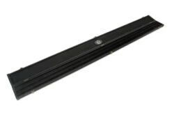 Baize Master Baize Master 1pc WIDE PLAIN BLACK Pool Snooker Cue Case With Plastic Ends - Holds 3 Cues -Slok Billiards Equipment Store 94373771
