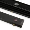 Baize Master Baize Master 1pc WIDE PLAIN BLACK Pool Snooker Cue Case With Plastic Ends - Holds 3 Cues -Slok Billiards Equipment Store 94373796
