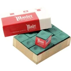 Tweeten Tweeten MASTER BILLIARD Snooker Pool Cue Chalk - Dozen Box 12 Pieces -Slok Billiards Equipment Store 94497212 1