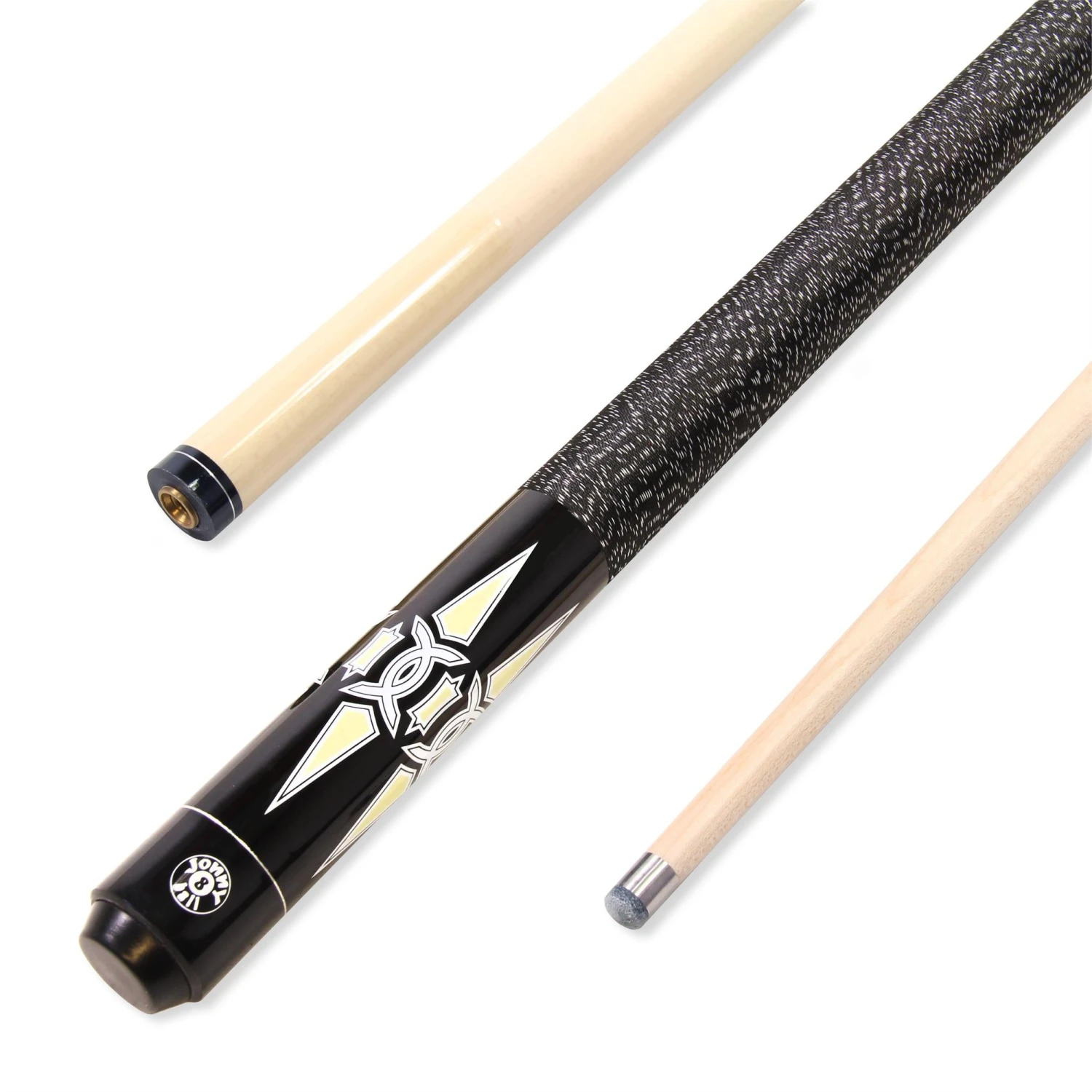Jonny 8 Ball Jonny 8 Ball Geometric 57 Inch 2 Piece Snooker Pool Cue 10mm Tip 3 Jonny 8 Ball Jonny 8 Ball Geometric 57 Inch 2 Piece Snooker Pool Cue 10mm Tip