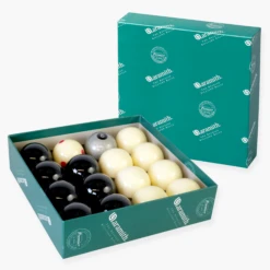 Aramith EXCLUSIVE! Aramith SILVER 8 BALL Edition BLACK & WHITE Pool Balls - PRO CUP Cue Ball