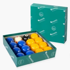 Aramith Aramith LEAGUE Edition YELLOW & BLUE Pool Balls - PRO CUP Spotted Cue Ball