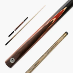 PRO147 Pro147 CLASSIC 3/4 Jointed Snooker Pool Cue With Genuine Multi Spliced Butt 9.5mm Leather Tip And Quick Release + 6" Mini Butt -Slok Billiards Equipment Store Artboard1 4cebb69c a705 4c2d 944a 70a9545908ac