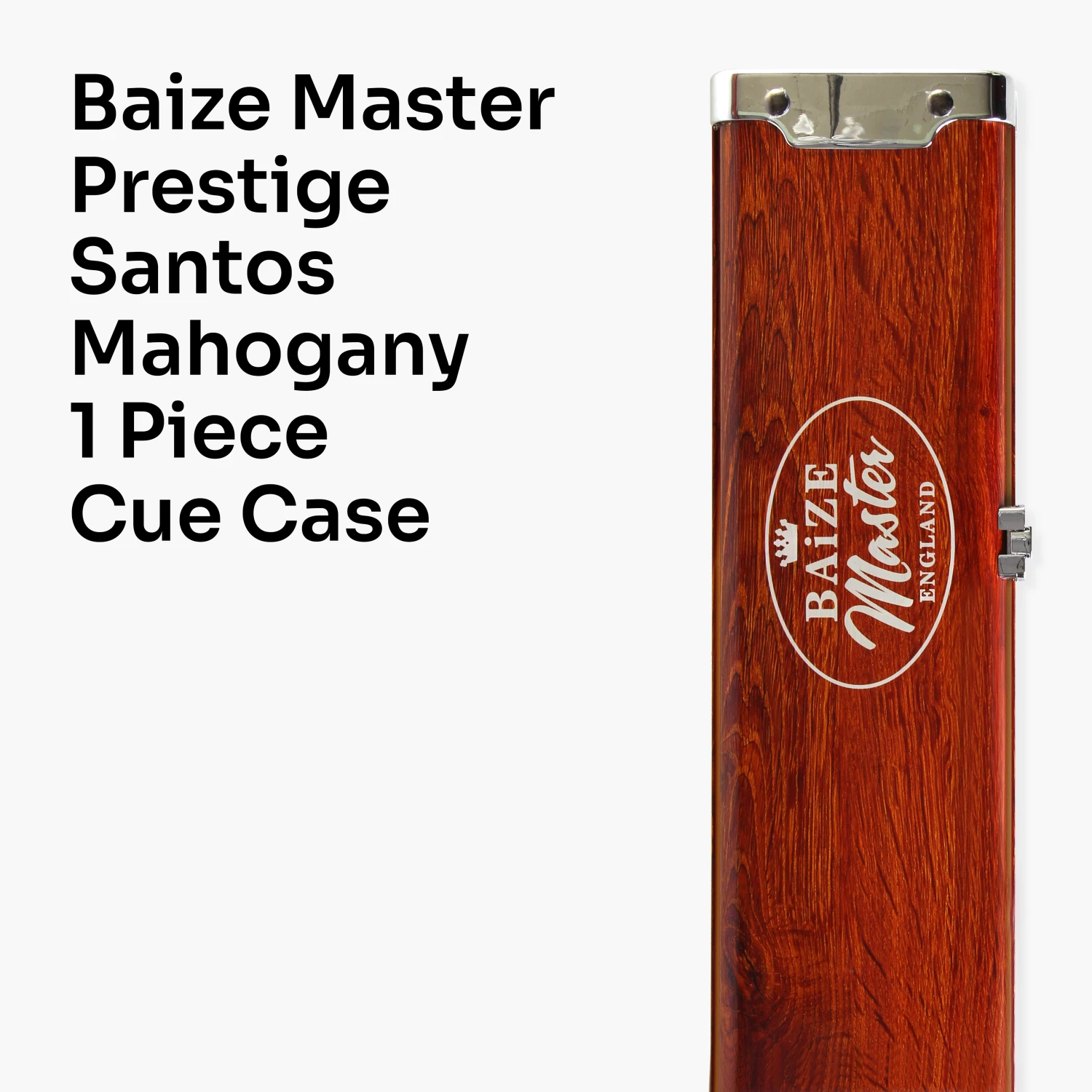 Baize Master Baize Master PRESTIGE 1 Piece Metal Snooker Pool Cue Case - Holds 3 Cues 4 Baize Master Baize Master PRESTIGE 1 Piece Metal Snooker Pool Cue Case - Holds 3 Cues - Image 2