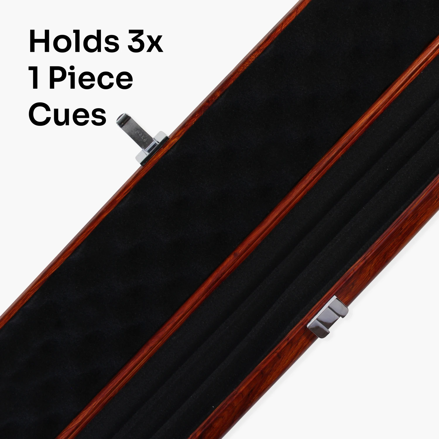 Baize Master Baize Master PRESTIGE 1 Piece Metal Snooker Pool Cue Case - Holds 3 Cues 5 Baize Master Baize Master PRESTIGE 1 Piece Metal Snooker Pool Cue Case - Holds 3 Cues - Image 3