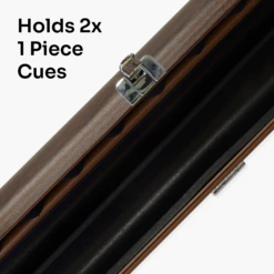 Cue & Case Pro Aluminium One Piece Wood Grain Cue Case Metal Ends - Holds 2 Cues -Slok Billiards Equipment Store Artboard3 efd8313a e19c 43bc a883 4a7ee6e03b2e