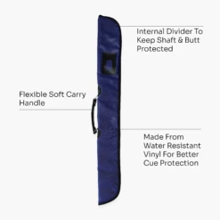 Cue & Case Quality Thick Padded Navy Vinyl 2pc Soft Cue Case 11 Cue & Case Quality Thick Padded Navy Vinyl 2pc Soft Cue Case -Slok Billiards Equipment Store Artboard4 21d4b5b9 337a 47e0 abaf 432911f3346b