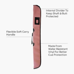 Cue & Case Quality Thick Padded Light Pink Vinyl 2pc Soft Cue Case 12 Cue & Case Quality Thick Padded Light Pink Vinyl 2pc Soft Cue Case -Slok Billiards Equipment Store Artboard4 ee32bc6f 446e 47c9 b7cc 4b593b7bb1a5