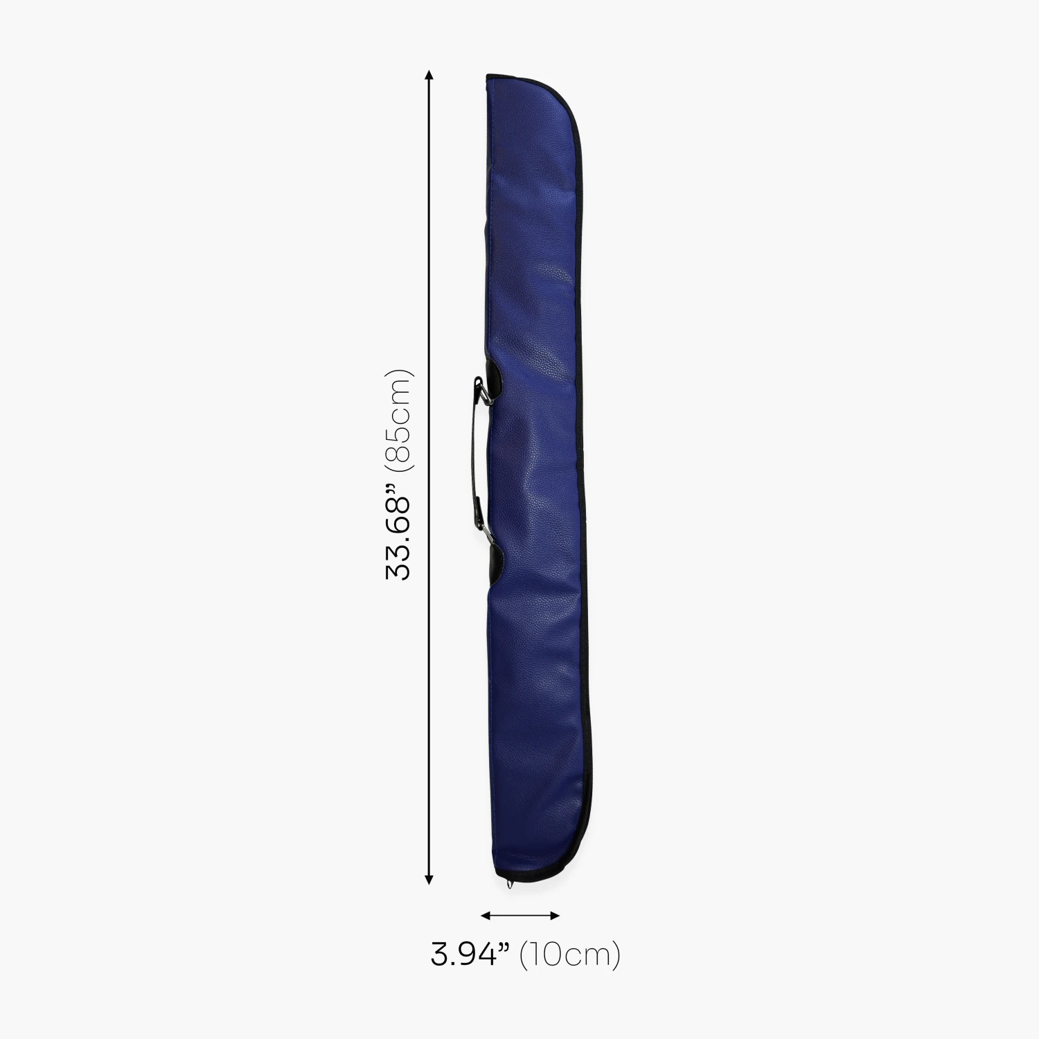 Cue & Case Quality Thick Padded Navy Vinyl 2pc Soft Cue Case 7 Cue & Case Quality Thick Padded Navy Vinyl 2pc Soft Cue Case - Image 5