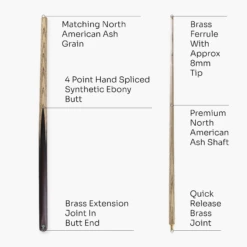 Cue + Case Jonny 8 Ball Challenger 57 Inch 2 Piece Centre Joint English Pool Cue With 8mm Pro Leather Tip 39 Cue + Case Jonny 8 Ball Challenger 57 Inch 2 Piece Centre Joint English Pool Cue With 8mm Pro Leather Tip -Slok Billiards Equipment Store Artboard 11 314c500b 593a 41ce 91a4 f71b989f9311